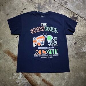 Navy Snow Bowl XLVIII T-Shirt